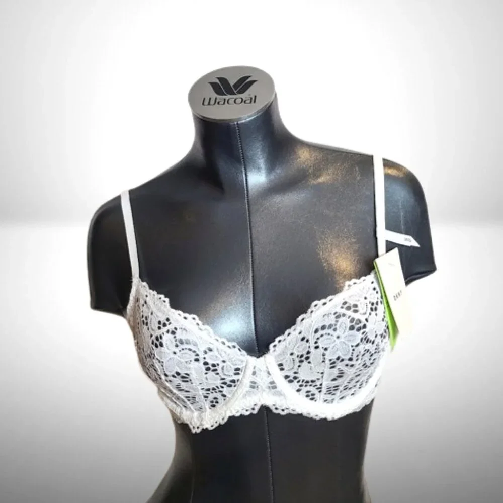 DKNY Classic Lace Underwire Demi Bra DK4008 - 34B - New - Picture 3 of 5